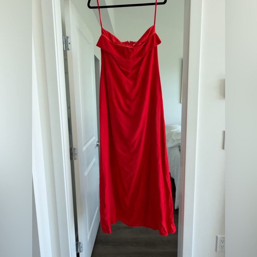 Seven Wonders Strapless Red Dress - Small